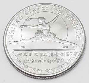 2023 S MARIA TALLCHIEF QUARTER *BU UNCIRCULATED*  **FREE SHIPPING**