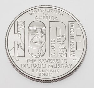 2024 P REV. DR. PAULI MURRAY QUARTER *BU UNCIRCULATED*  **FREE SHIPPING**