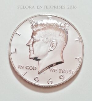 1969 S Kennedy Half Dollar *40% SILVER PROOF*  **FREE SHIPPING**