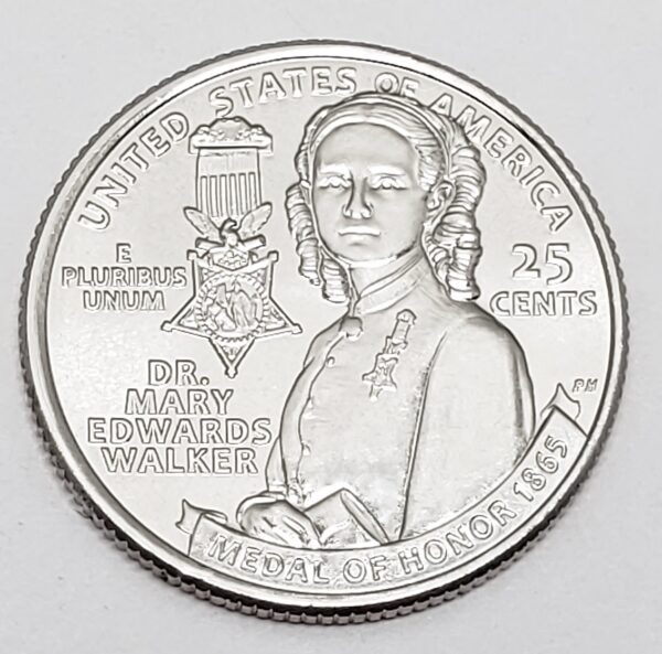 2024 P DR. MARY EDWARDS WALKER QUARTER *BU UNCIRCULATED*  **FREE SHIPPING**