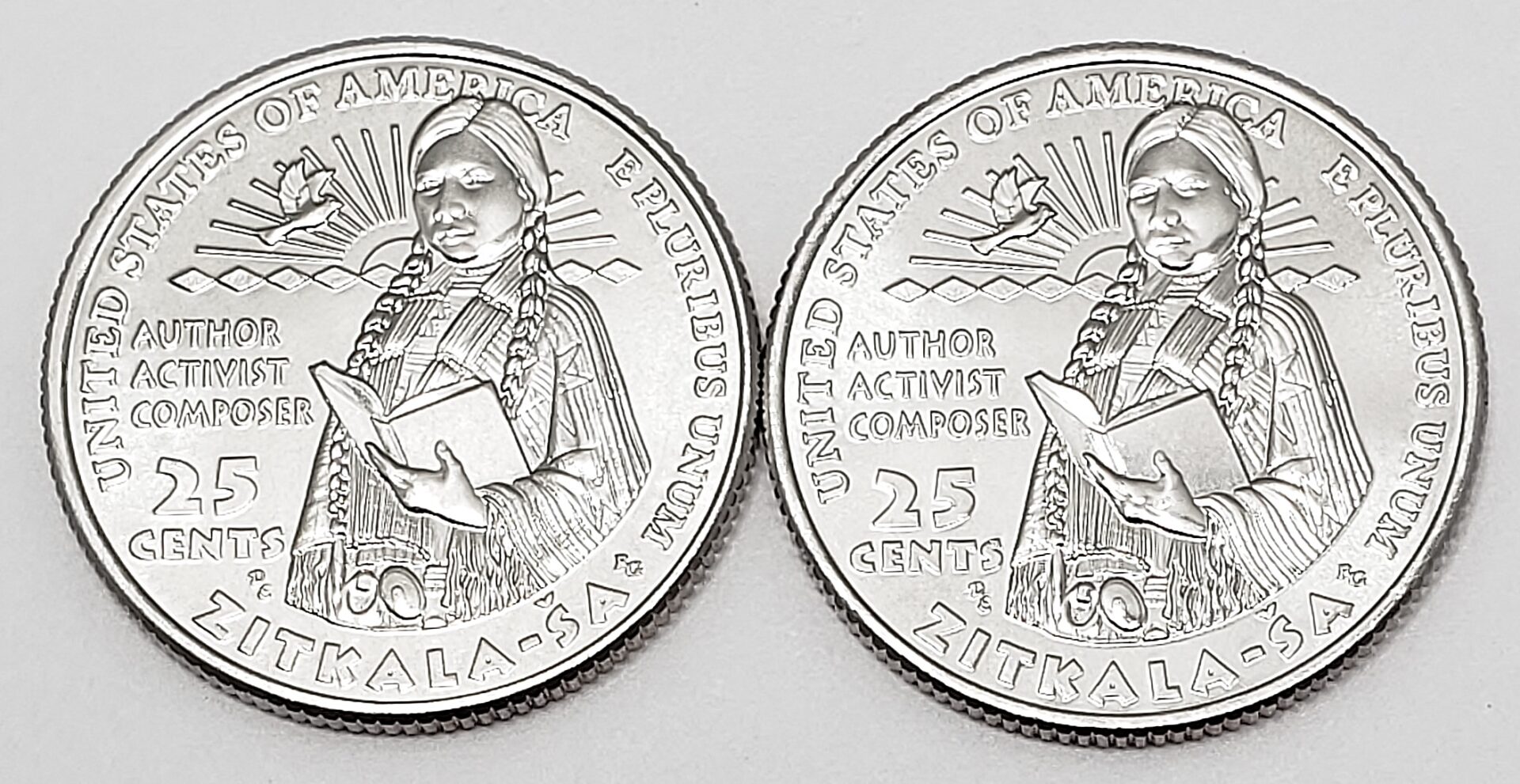 2024 P & D ZITKALA-SA QUARTERS *BU UNCIRCULATED* **FREE SHIPPING