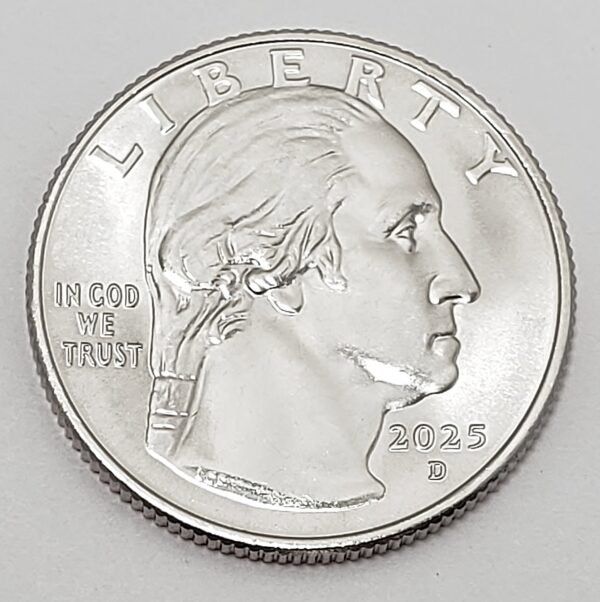 2025 D STACEY PARK MILBERN QUARTER *BU UNCIRCULATED*  **FREE SHIPPING** - Image 2