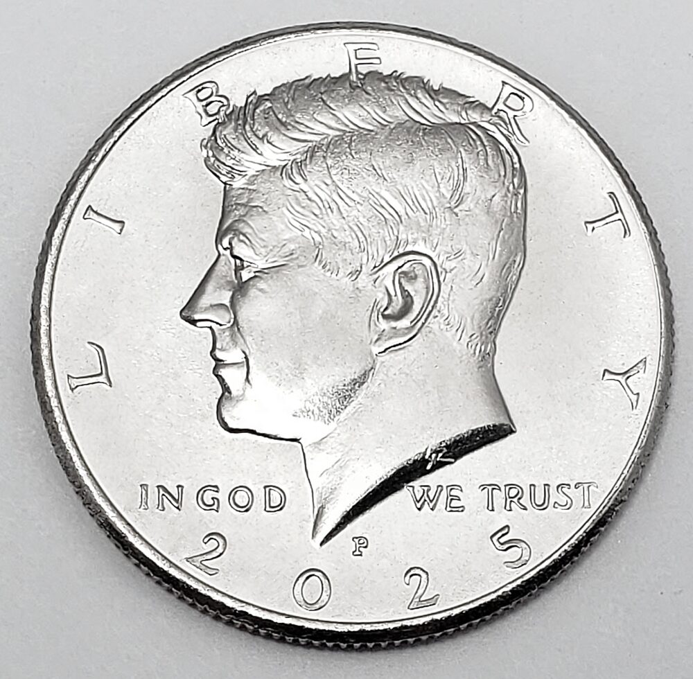 2025 P KENNEDY HALF DOLLAR **FREE SHIPPING**
