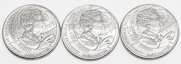 2025 P D S DR. VERA RUBIN QUARTER SET (3 COINS) *BU UNCIRCULATED* **FREE SHIPPING**