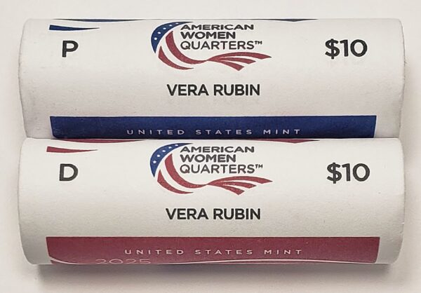 2025 P & D DR. VERA RUBIN QUARTERS *BU UNCIRCULATED* **FREE SHIPPING** - Image 3