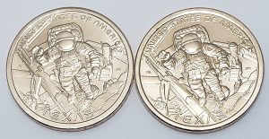 2025 P & D American Innovation Dollar Coin Set Texas Astronaut *BU* **FREE SHIPPING**