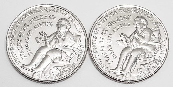 2025 P & D STACEY PARK MILBERN QUARTERS *BU UNCIRCULATED* **FREE SHIPPING**