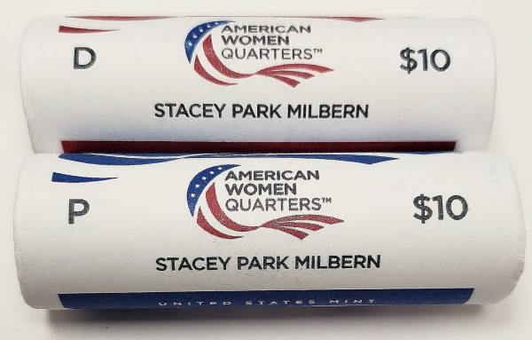 2025 P & D STACEY PARK MILBERN QUARTERS *BU UNCIRCULATED* **FREE SHIPPING** - Image 3