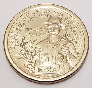 2026 P American Innovation Dollar Coin Iowa Norman Borlaug *BU* **FREE SHIPPING**