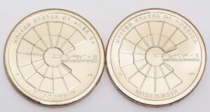 2026 P & D American Innovation Dollar Coin Wisconsin Cray -1 Supercomputer *BU* **FREE SHIPPING**