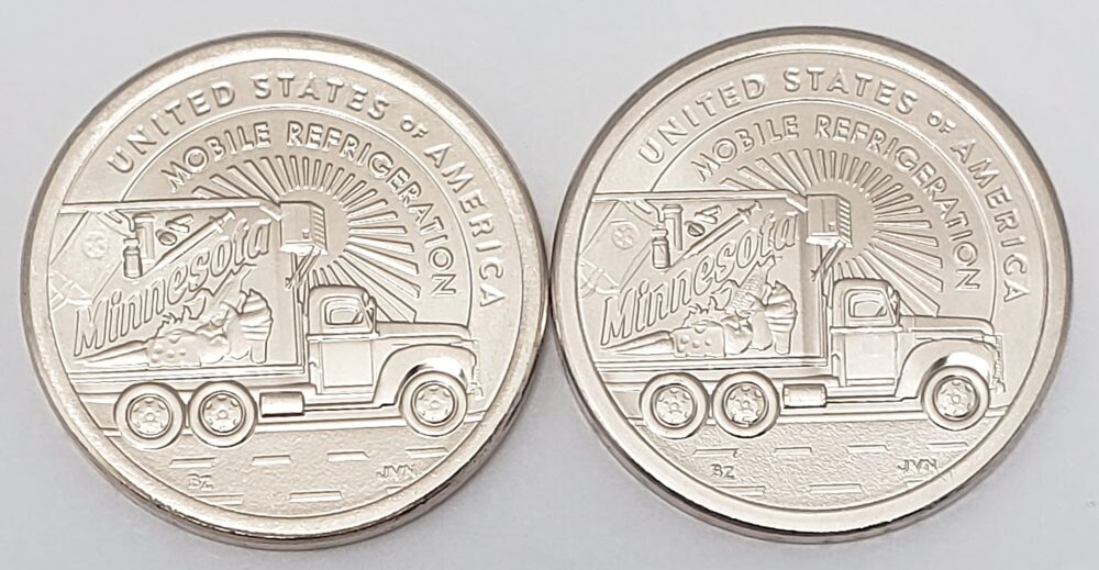 2026 P & D American Innovation Dollar Coin Minnesota Refrigeration *BU* **FREE SHIPPING**